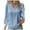 Sky Blue, variant on Lovskoo Long Sleeve Shirts for Women Spring Fall Trendy V-Neck Casual T-Shirt Top Solid Blouse Black M