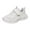 White, variant on Xudanell Boys Basketball Shoes Athletic Mesh Running Shoe Thick Bottom Boys Footwear