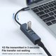 thumbnail image 3 of RDS 6307-4 Type-C to USB3.0 + 3 x USB2.0 4 in 1 HUB Adapter, 3 of 5