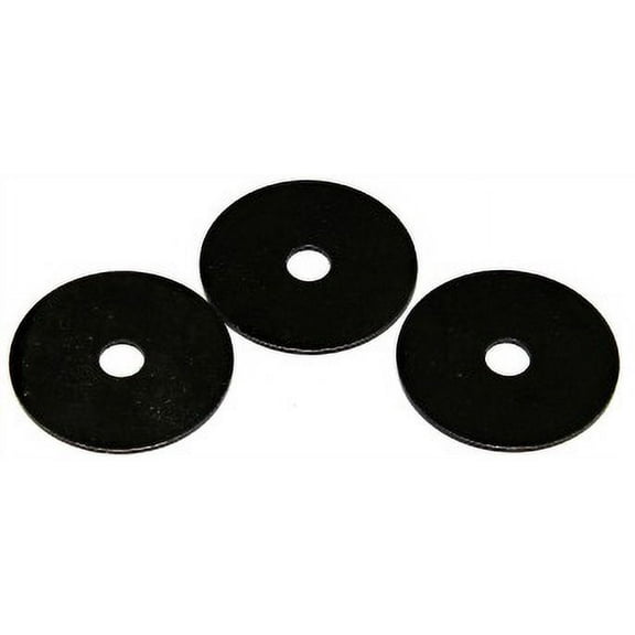 #10 x 1" Fender Washers / Steel / Black Oxide - 25 Lb. Carton