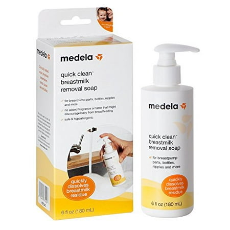 Medela Quick Clean Breast Milk Removal Soap, 6 Ounce (2