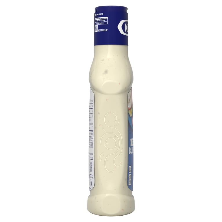 walmart blue cheese dressing Kraft Dressing, 1 Bottle, for Salads and Dipping, Chunky Blue Cheese, No  High-Fructose Corn Syrup, No Artificial Flavors, 16 oz