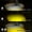 White+Yellow, variant on MAXGTRS High Power Car Grilles Daytime Running Light Amber/White LED Auto Front Center Grille Light With fan For Off Road Trunk SUV