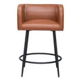 thumbnail image 3 of Horbat Collection Counter Stool Brown, 3 of 5