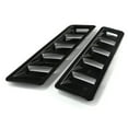 thumbnail image 5 of 1Pair Car Front Bonnet Hood Vent Louver Decorative Sticker Black Scoop Cover Air-Flow Inlet Cooling Universal for BMW For A-U-D-I For Honda, 5 of 6