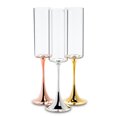 thumbnail image 2 of Linen Chest Gold-Stemmed Champagne Flute, 2 of 3