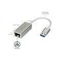 thumbnail image 2 of StarTech.com USB 3.0 to Gigabit Network Adapter, Silver, Sleek Aluminum Design Ideal for MacBook, Chromebook or Tablet, 2 of 5
