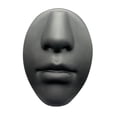 thumbnail image 3 of Modelo de cara shamjiam herramienta de enseñanza de silicona portátil, 3 of 6