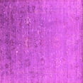 thumbnail image 1 of Ahgly Company Indoor Square Oriental Pink Industrial Area Rugs, 8' Square, 1 of 4
