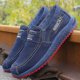 thumbnail image 1 of Zapatillas de deporte para hombre, zapatos planos de lona para hombre, zapatos de verano de tela vaquera, zapatos informales transpirables, mocasines Chaussure Homme talla 38 - 45, 1 of 5