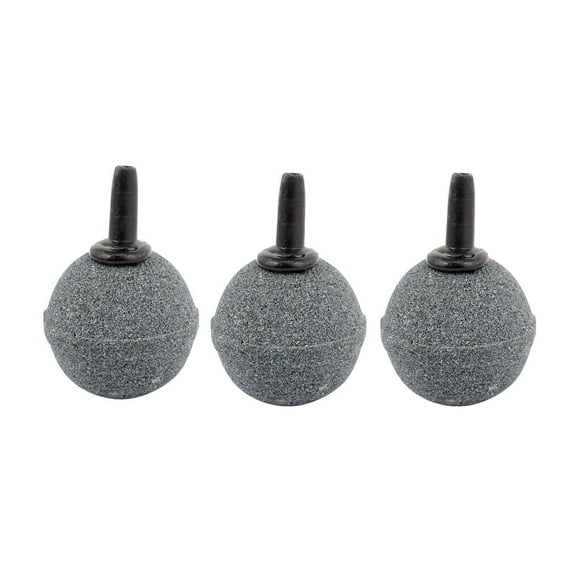 Unique Bargains Aquarium Fish Tank Bubble Aerator Pond Pump Disk Diffuser Air Stone Gray 3 Pcs