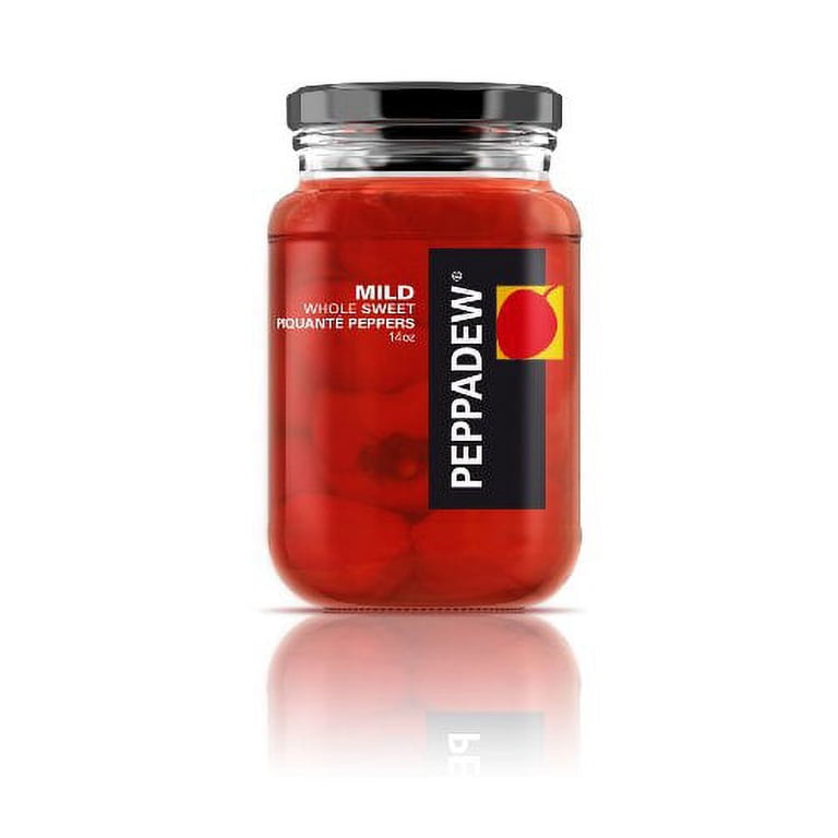 PEPPADEW, Sweet Piquant Peppers, 14 Ounce, Mild Heat - Walmart.com