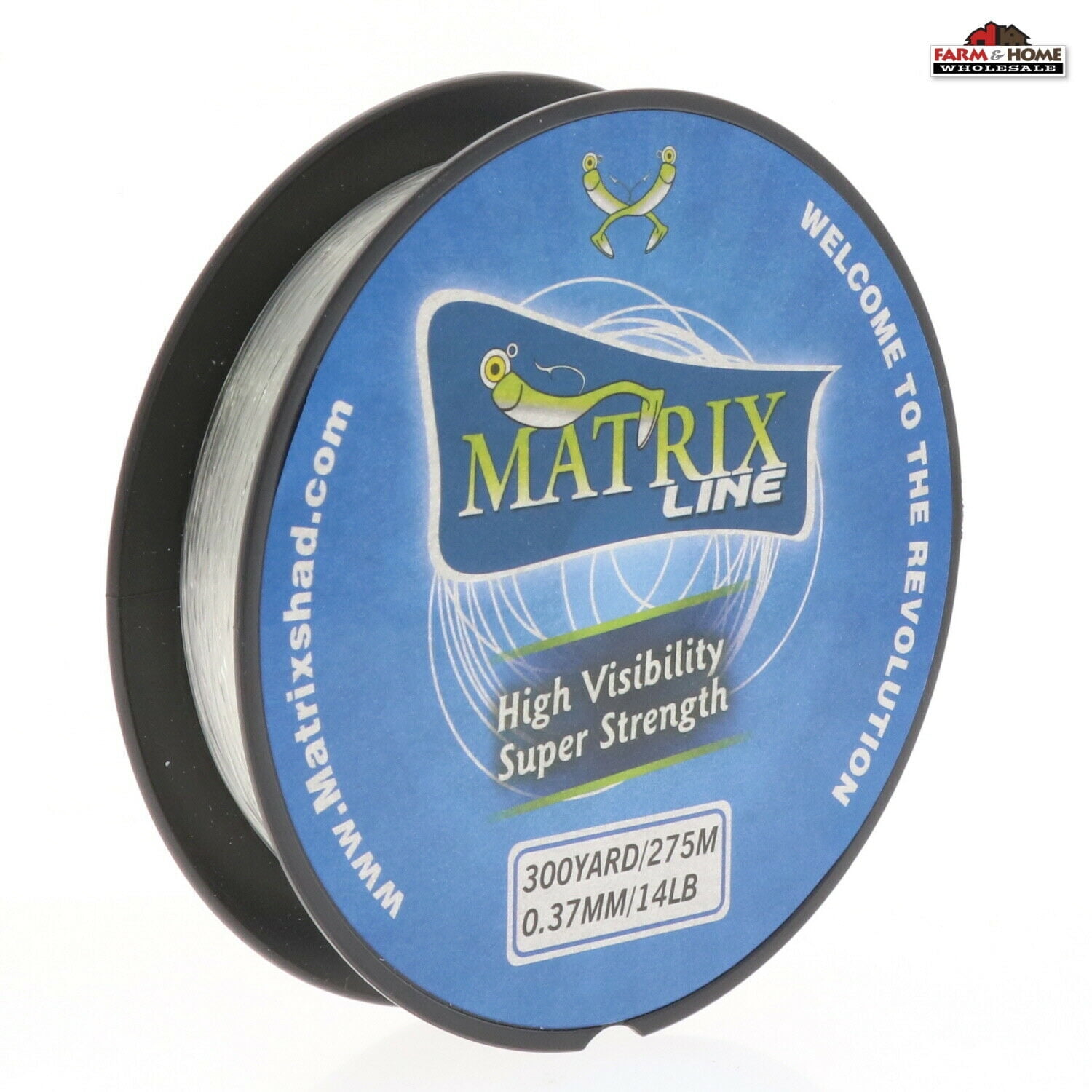 Monofilament Fishing Line 14lbs 300yds Clear New