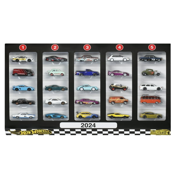 Hot Wheels Boulevard 25-Car Set - 1:64 Scale Sports Cars - Walmart