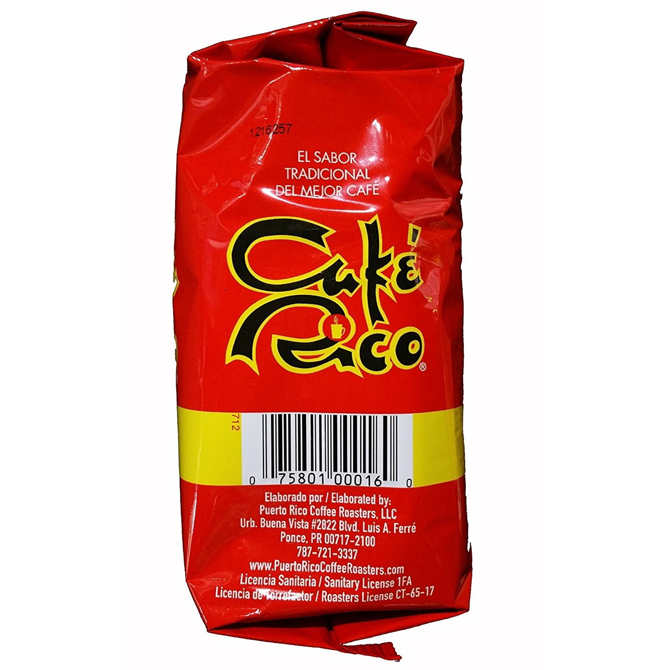 Cafe Rico Coffee Medium-Dark Roast Ground Coffee, 14 Ounce Bag, Pack of 4