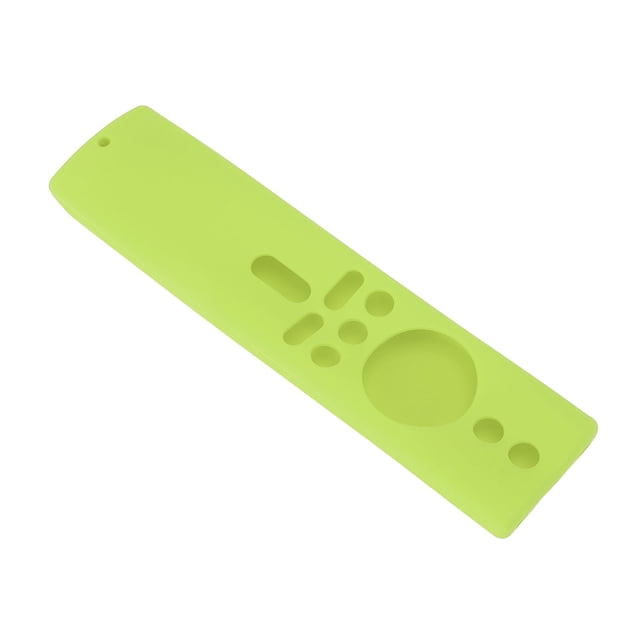 Remote Control Cover, Shockproof Soft Remote Control Case With Lanyard For Television Fluorescent Green