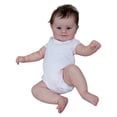 thumbnail image 2 of Muñeca Bebé Reborn Material didáctico 50cm Toddler Dolls con cabello castaño para niños Regalos Likrtyny  Para estrenar, 2 of 8