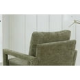 thumbnail image 5 of Accent Chair, Armchair with Chenille Armrest & Soft Cushion, Accent Chairs for Bedroom,Apartment,Studio,Office,Waiting Room, Green, 5 of 7