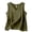 Army Green, variant on Cotton Linen Tank Tops Sleeveless Tee Shirt Womens Cotton Linen Sleeveless Tank Tops Cotton Linen Tank Tops for Women Fashion Cotton Collared Blouse Round Neck Cotton Linen Beige 2xl