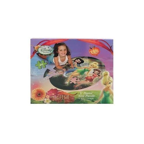 Disney Fairies Tinkerbell 46 Piece Floor Puzzle 36"x24"