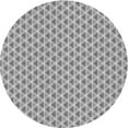 thumbnail image 1 of Ahgly Company Indoor Square Patterned Platinum Gray Area Rugs, 3' Square, 1 of 6