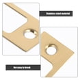 thumbnail image 2 of REACHISE 4pcs Door Reinforcement Plate Door Lock Repair Backplate Stainless Steel Door Strike Plates, 2 of 8