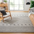 thumbnail image 2 of SAFAVIEH Vermont Wenonah Aztec Area Rug, Ivory/Black, 8' x 10', 2 of 8