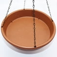 thumbnail image 6 of Pebbuoy Outdoor Hanging Birdbath Bird Feeder Large Capacity Weather-Resistant Easy to Install Metal Bird Bath Bowl with Detachable Chain, 6 of 6