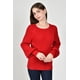thumbnail image 5 of Suéter de punto con brillo Roman Fashion /Juvenil, 9388 (Rojo) rojo EG, 5 of 5