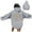 Grey, variant on Hoodies for Women Fall Winter Loose Fit Hooded Long Sleeve Batwing Off the Shoulder Hoody Floral Leisure Cotton Sweatshirts Hoodies(Red,M)