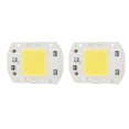 thumbnail image 4 of 2 Pcs LED COB Chip High Power Driverless Integrated SMD Lamp Beads Light Efficient Flip COB Lamp Bead Cold Light 30W, 4 of 12