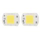 thumbnail image 4 of Chip LED COB de alta potencia, sin conductor, cuentas de lámpara integradas SMD, luz eficiente, lámpara COB con tapa, luz fría, 30W, 2 uds., 4 of 8