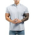 thumbnail image 2 of Polo Shirts for Men Short Sleeve Quick Dry Polyester Collared Shirts Casual Golf Shirts, Moisture-Wicking, 2 of 5