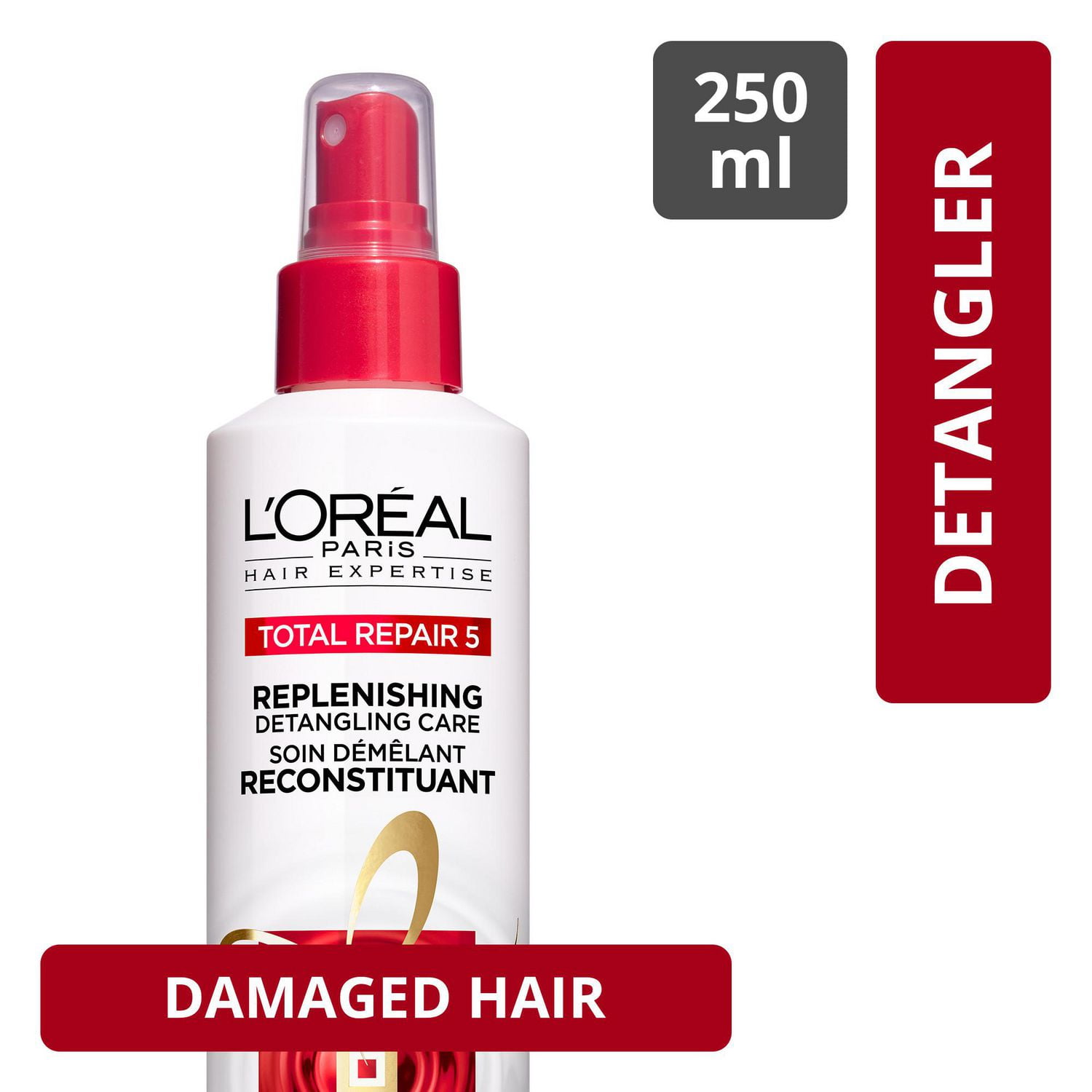 L'Oréal Paris Hair Expertise Total Repair 5 Shampoo Detangling Care, 250 mL
