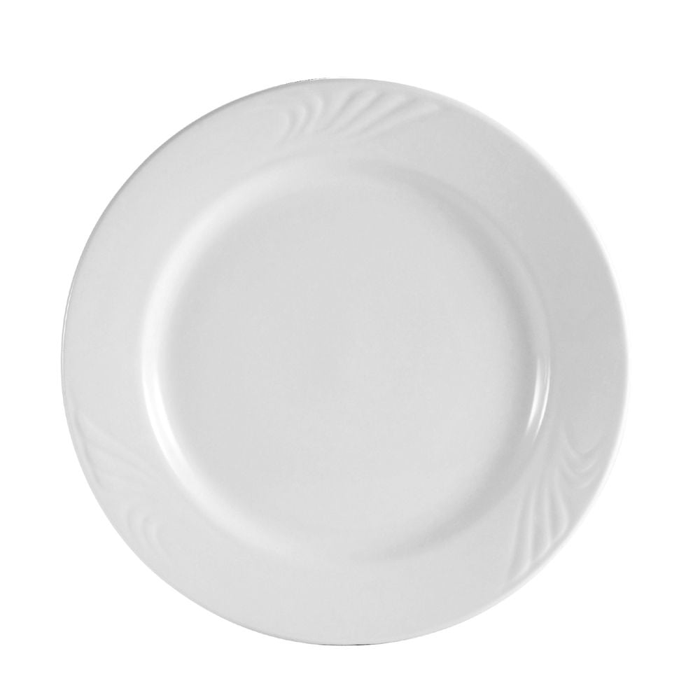 10-1/4-Inch, 6-Piece  Corelle Winter Frost White Dinner Plates Set
