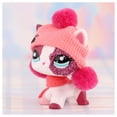 thumbnail image 6 of Minilps Pet Toy Short Hair Cat #2291 with Hat Scarf Accessories,Collectible Mini Toy Figurines, 6 of 7