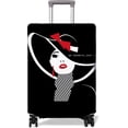 thumbnail image 1 of Travel Luggage Cover Suitcase Protector Fits 18-32 Inch Luggage Wheel Covers Patterned Travel Related Items Flower Luggage Protector Elastic Luggage Anti-scratch Suitcase Cover M, 1 of 5