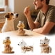 thumbnail image 4 of Cute Transparent Dog Shape Glass Sealed Food Storage Container C, 4 of 5