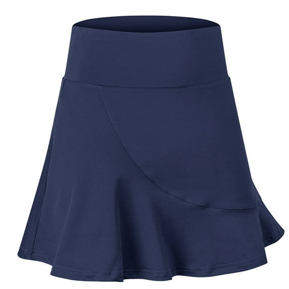 KIHOUT Plus Size Skirt For Women Clearance Women's Sports Short Skirt Loose Fake Two-piece Anti-peep And Quick-drying Running Fitness Culottes Tennis Skirt