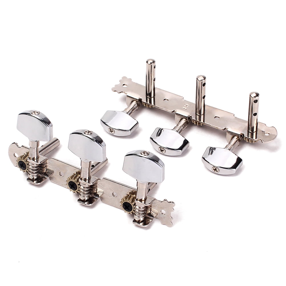 LABSERRON Guitar String Tuning Peg Gc301e Silver 2Pcs
