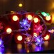 thumbnail image 2 of Linternas LED NQ luces de copo de nieve 40 luces 6 metros, 2 of 4