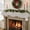 Greige, variant on Christmas Mantle Scarf 60x17 Inch, Cream Fireplace Christmas Decorations Cover Runner, Solid Color Farmhouse Aesthetic Minimalist Christmas Mantel Decorations Xmas Holiday Mantel Scarves