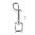thumbnail image 4 of Bgsha Mousqueton en Acier Inoxydable Robuste pour Yacht, Plongée sous-Marine, Bateau, 4 of 9