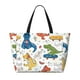 thumbnail image 2 of Disketp Dinosaur Bolsa de Playa de Gran Capacidad, Bolso Impermeable y a Prueba de Arena para Mujer, Ideal para Playa, Piscina y Natación, 2 of 7