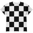 thumbnail image 1 of Finish Line Checkered Flag All Over Youth T Shirt, 1 of 1