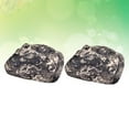 thumbnail image 2 of Gongxipen 2pcs Simulation Stone-type Resin Key Boxes Hidden Storage Case Artificial Stone Key Hider Key Holder, 2 of 6