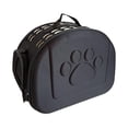 thumbnail image 1 of Bolsa de hombro plegable Yinane para transportar gatos al aire libre negro, 1 of 8