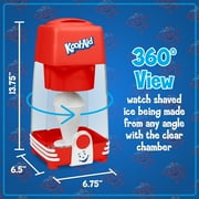 Kool-Aid Electric Snow Cone Maker, Shaved Ice Machine and Snow Cone Maker, Red
