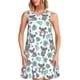 thumbnail image 1 of Easygdp Bears and Tropical Leaves para Vestido Transpirable de Mujer, Vestido Suelto de Manga Corta con Pliegues y Bolsillos para el Verano, 1 of 7
