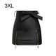 thumbnail image 5 of Qarigey Minifalda de cintura alta de verano para mujer, faldas por encima de la rodilla a la moda de algodón para playa y banquete para Prendas para la parte inferior del cuerpo Negro XXXL, 5 of 6